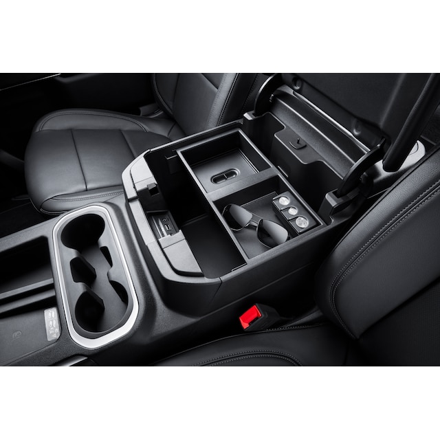 Console Organizer Tray in Black