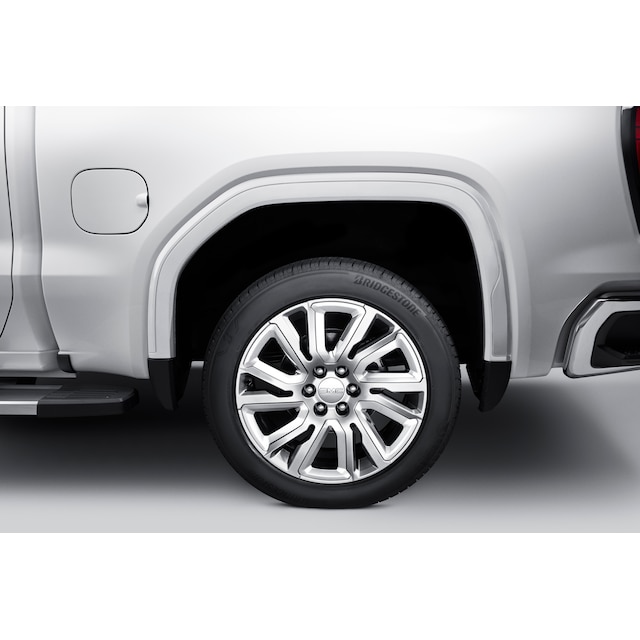 Front and Rear Fender Flare Set in White Frost Tricoat