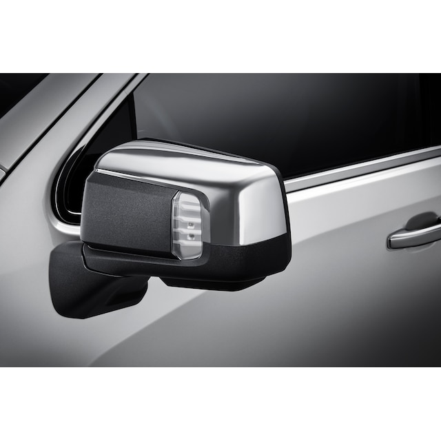 Outside Rearview Mirror Covers in Chrome