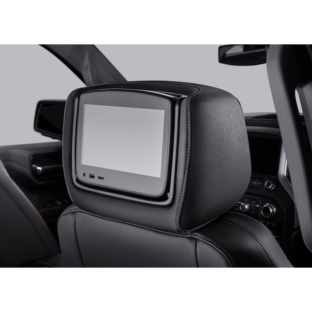 Rear Seat Infotainment System with DVD Player in Jet Black Vinyl