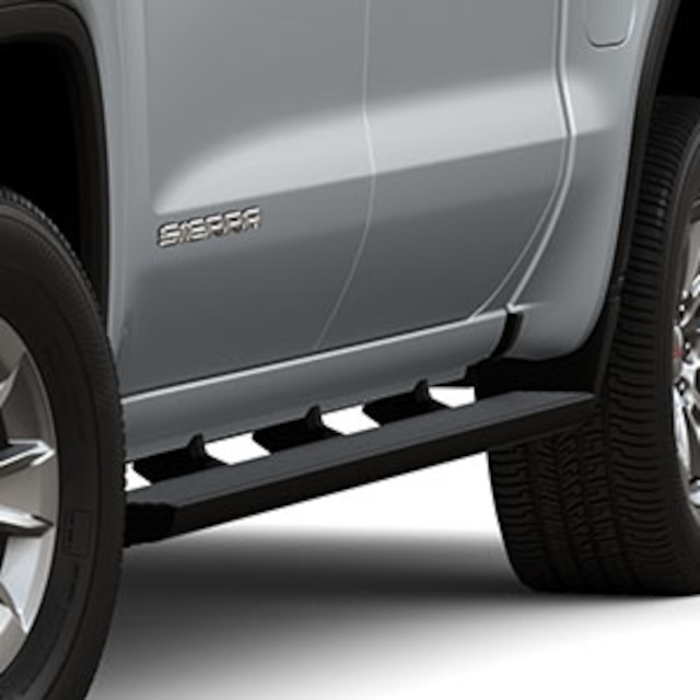 Double Cab Work Step Assist Steps in Black