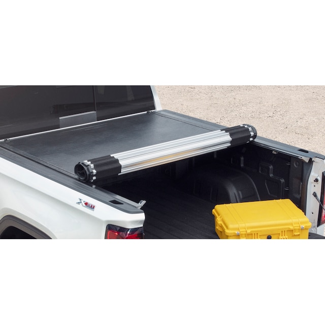 Standard Bed Hard Rolling Truck Bed Cover in Black by Advantage® - Associated Accessories
