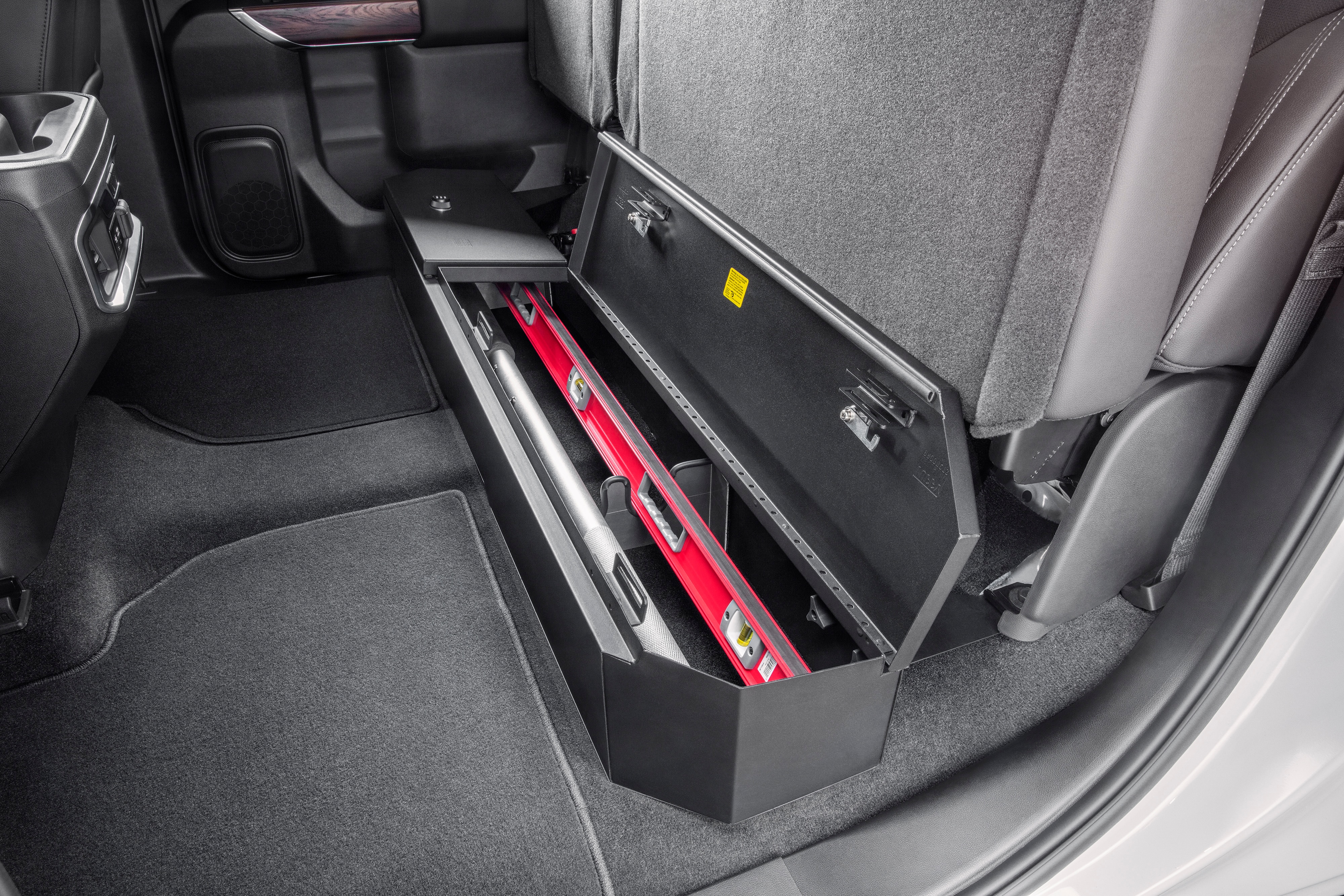 Under Rear Seat Lockbox with Three-Digit Combination Lock by Tuffy Security Products® - Associated Accessories