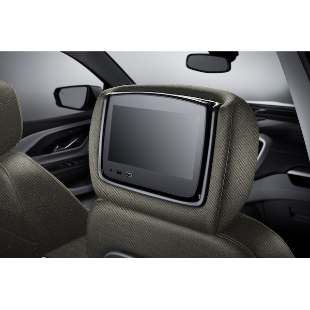 Rear Seat Infotainment System in Jet Black Cloth