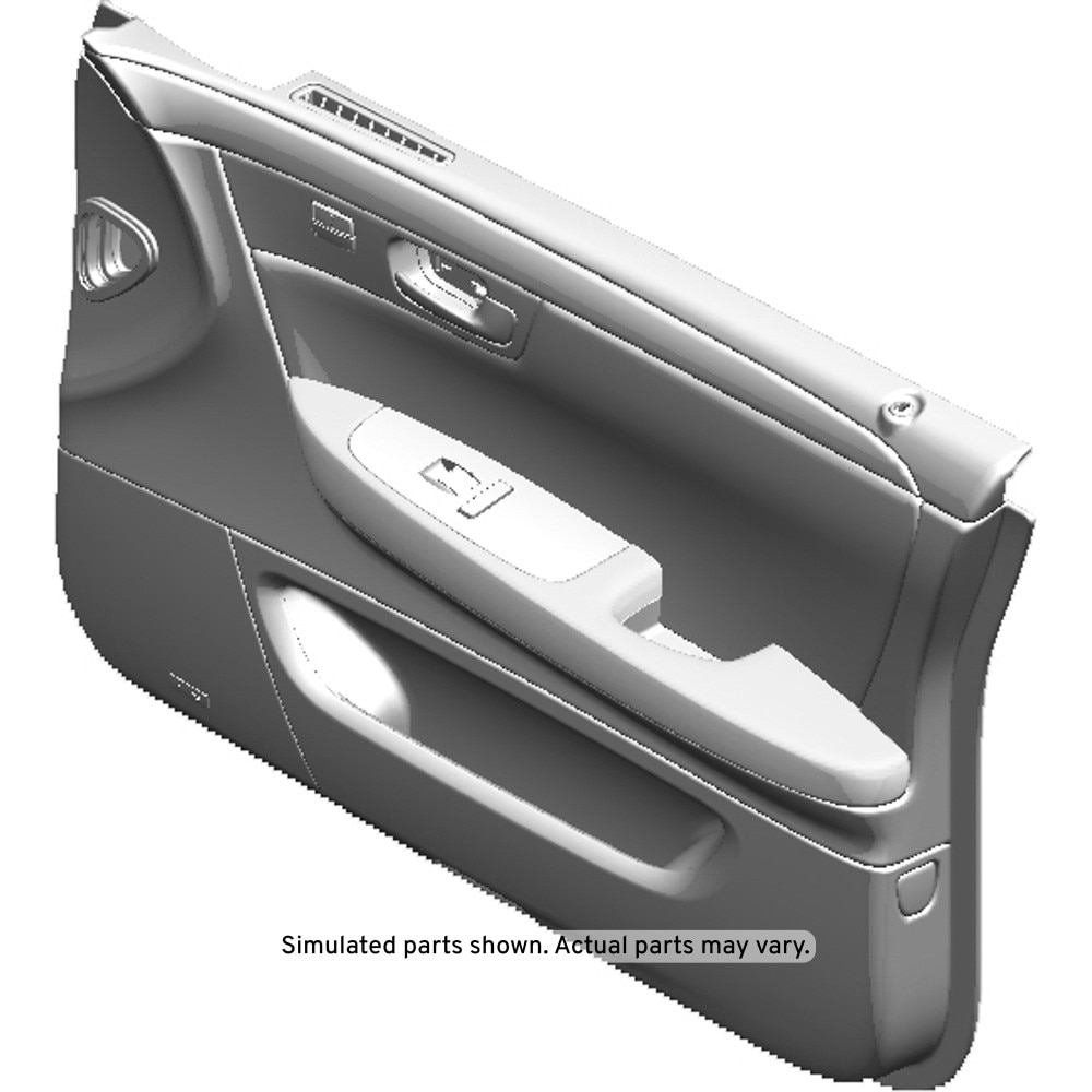 GM Genuine Parts Shale Front Passenger Side Door Trim