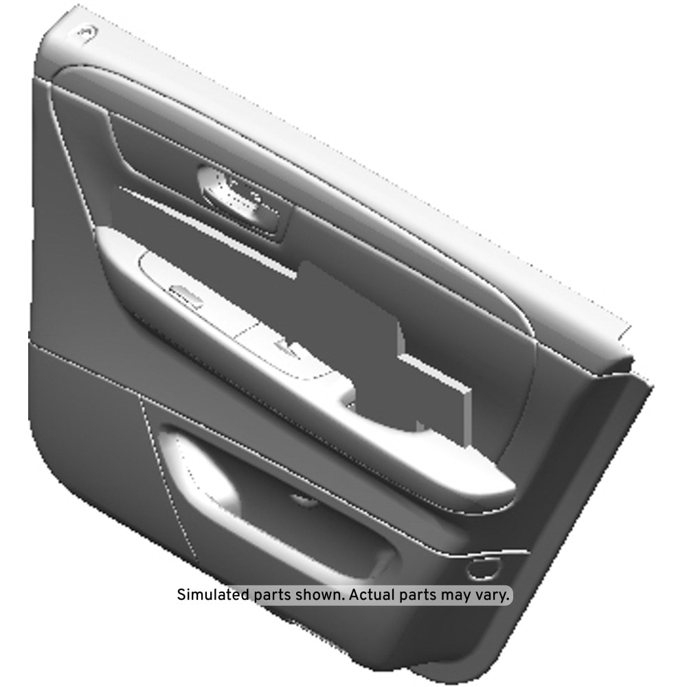 GM Genuine Parts Very Light Linen Rear Passenger Side Door Trim