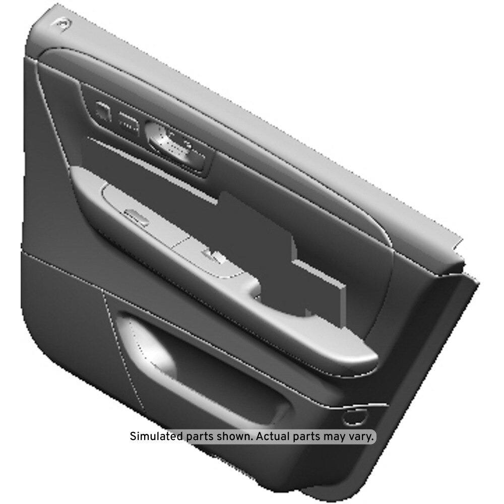 GM Genuine Parts Light Titanium Rear Passenger Side Door Trim