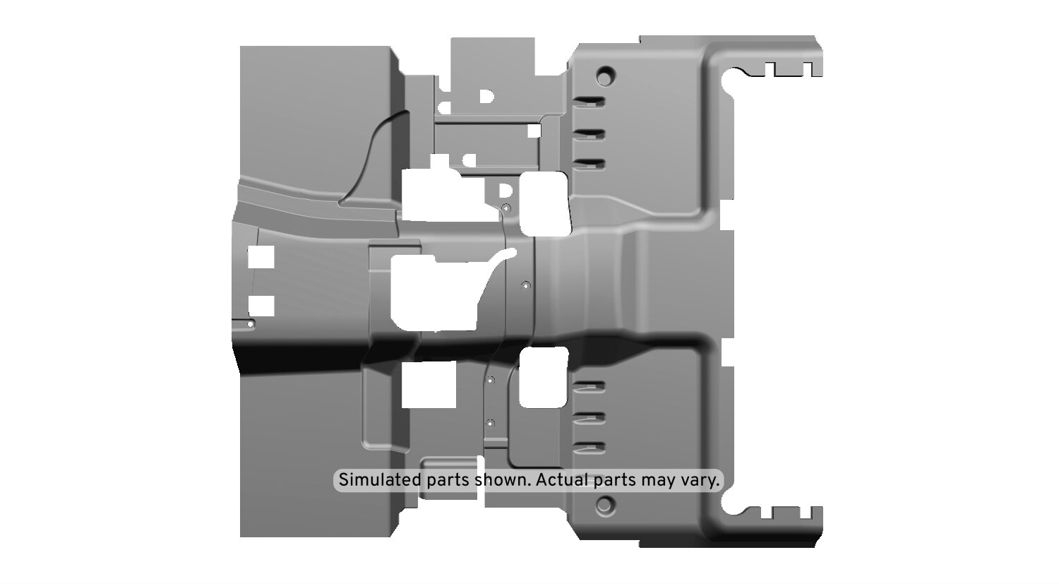 GM Genuine Parts Floor Panel Front Insulator