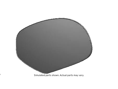 GM Genuine Parts Passenger Side Rearview Mirror Glass