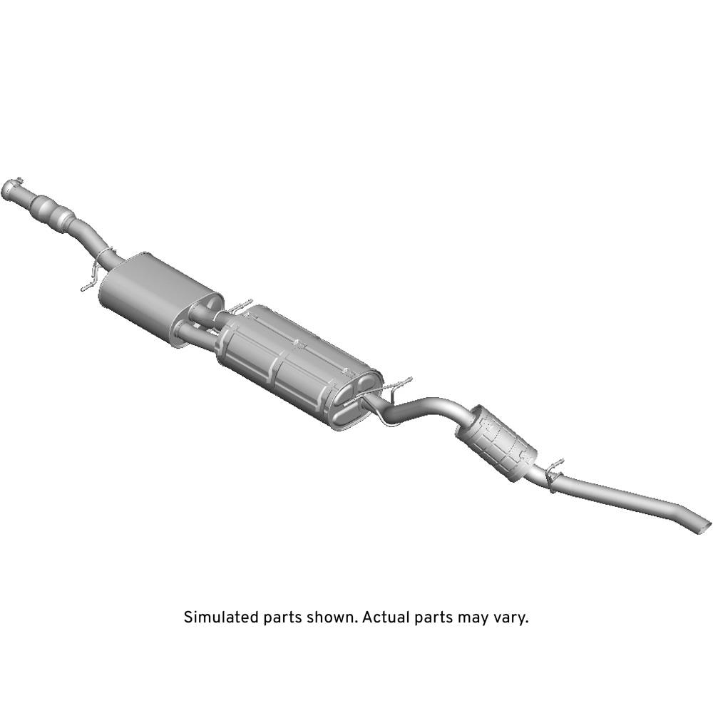 GM Genuine Parts Exhaust Muffler Assembly