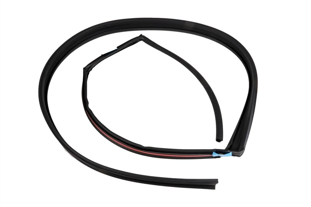 GM Genuine Parts Front and Rear Driver Side Door Upper Auxiliary Weatherstrip
