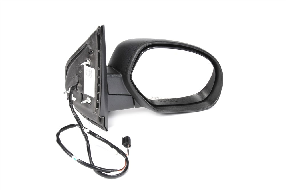 GM Genuine Parts Black Passenger Side Door Mirror