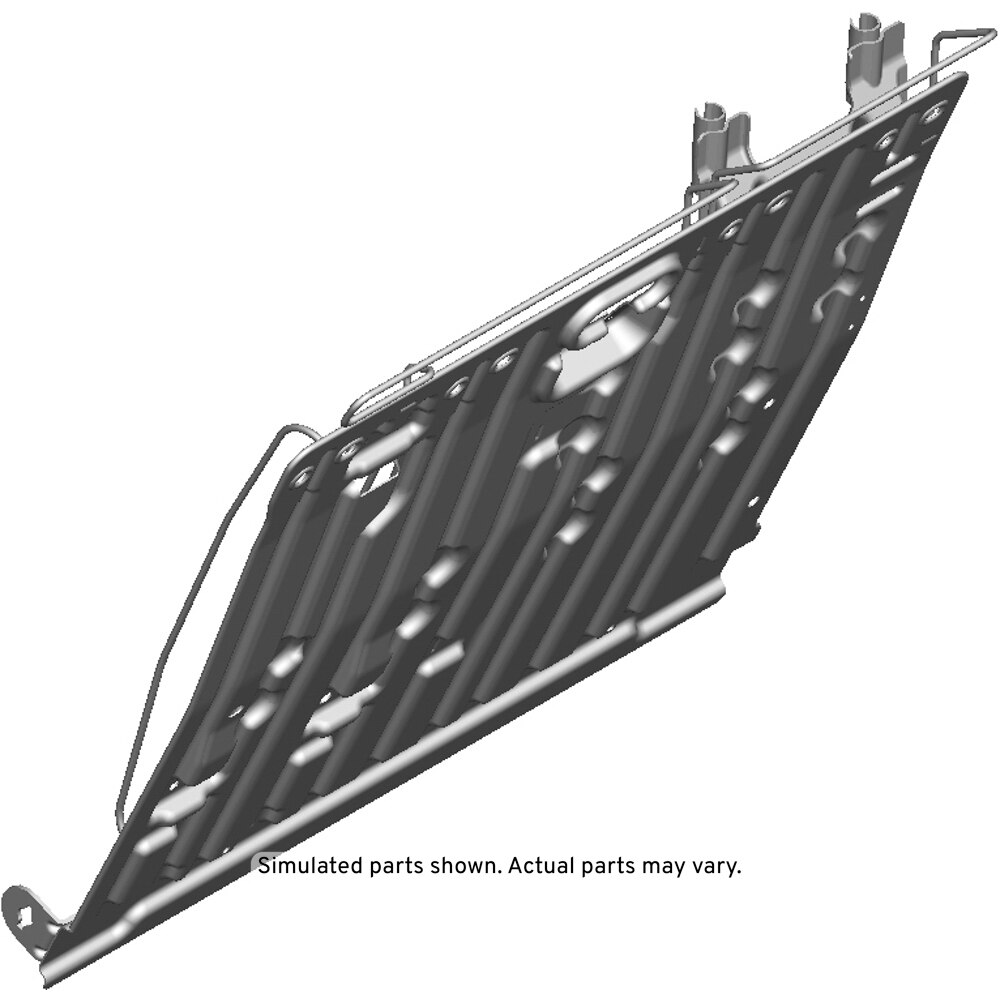 GM Genuine Parts Passenger Side Rear Seat Back Panel