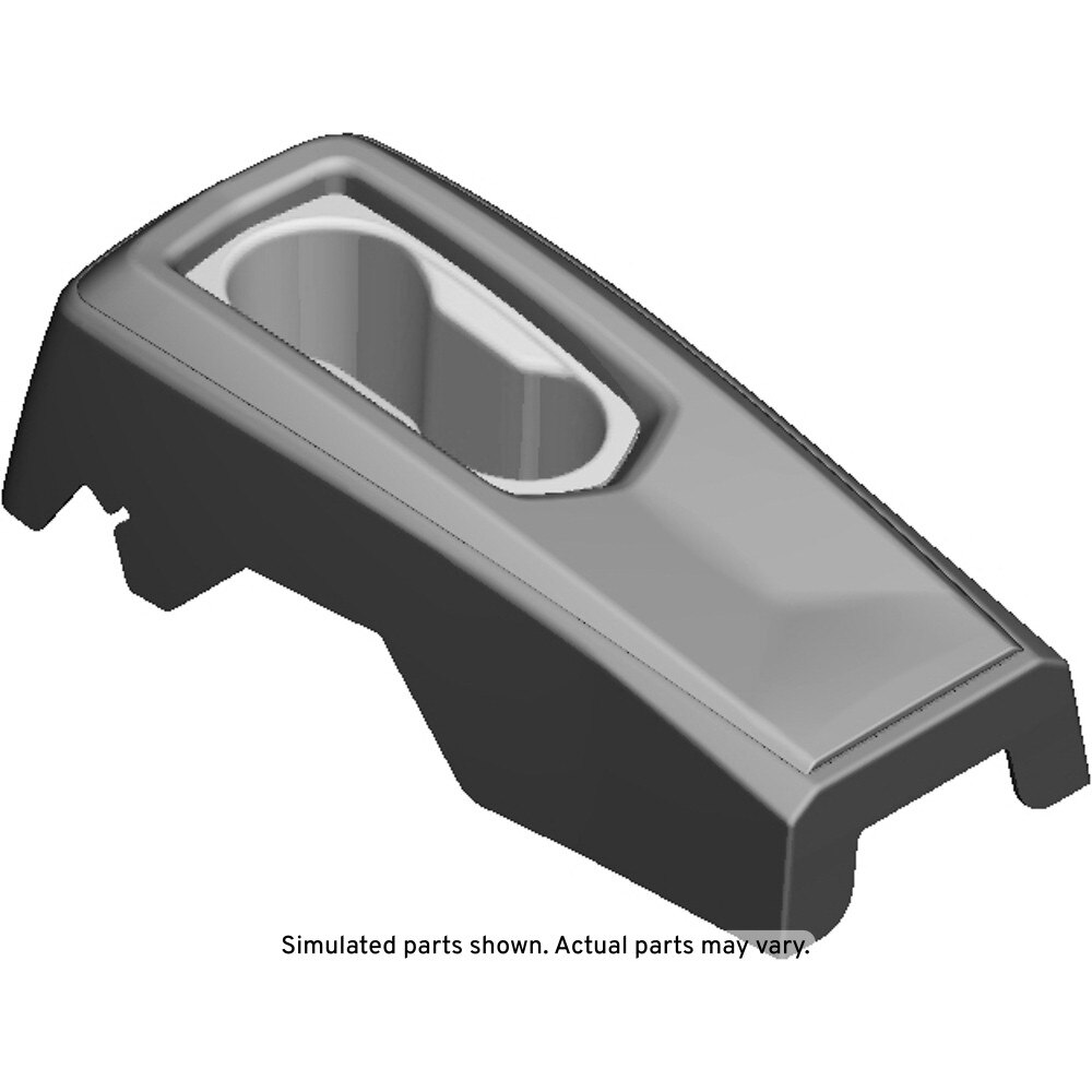 GM Genuine Parts Light Titanium Rear Seat Cushion Compartment