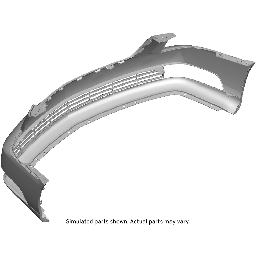 GM Genuine Parts Front Upper Bumper Cover