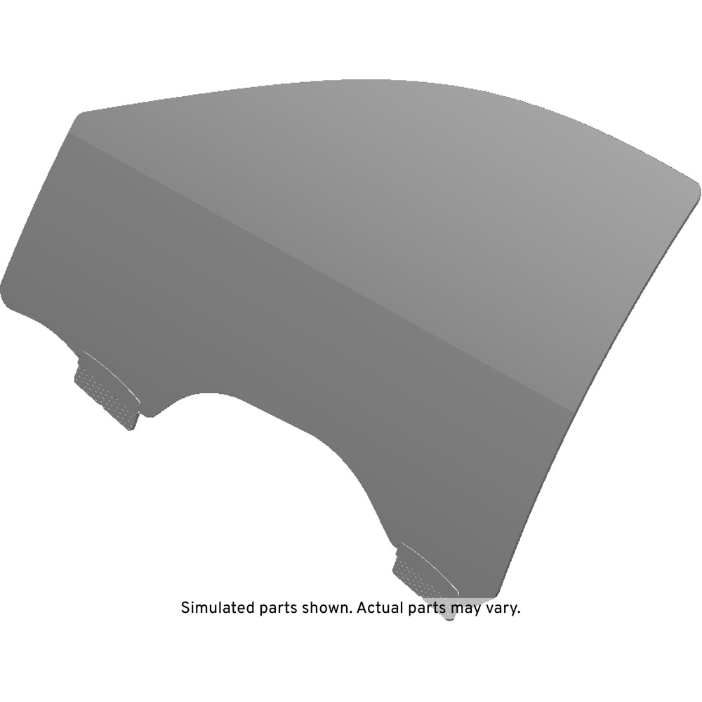 GM Genuine Parts Front Driver Side Door Window