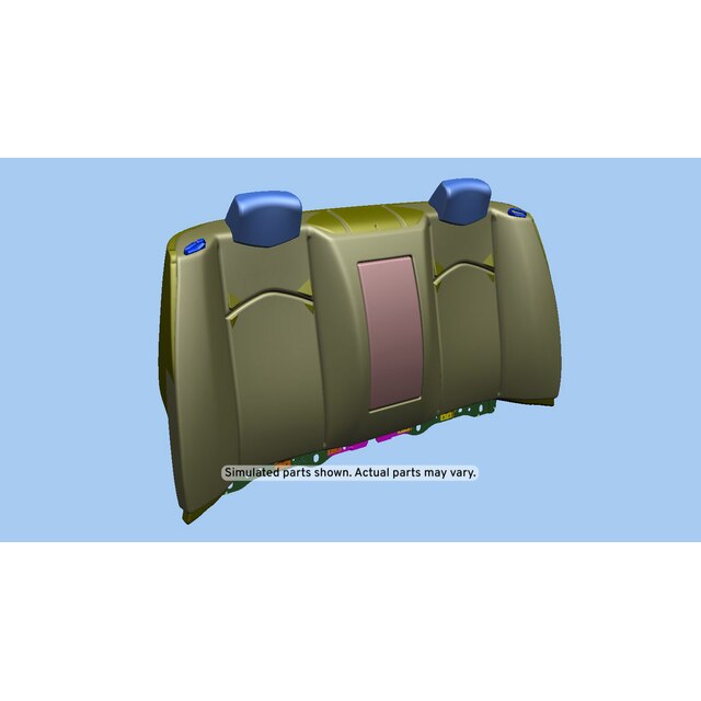 GM Genuine Parts Light Titanium Rear Seat Back Cushion Assembly