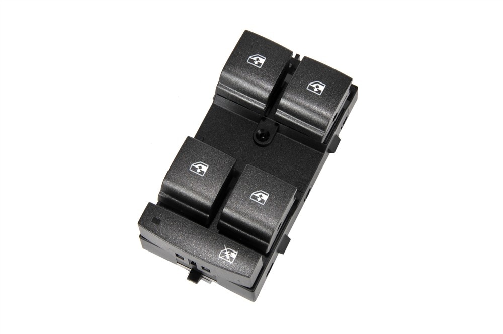 GM Genuine Parts Dark Argent Metallic Front Driver Side Door Window and Multi-Function Switch