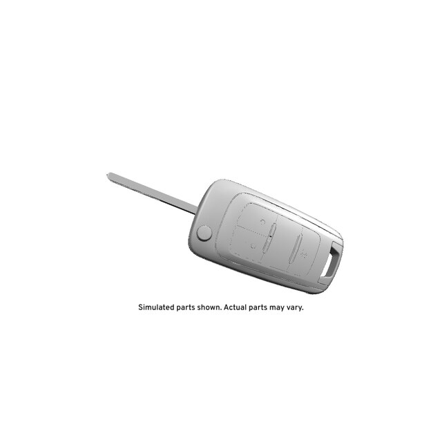 GM Genuine Parts Folding Door Lock and Ignition Lock Key (Programming Required)
