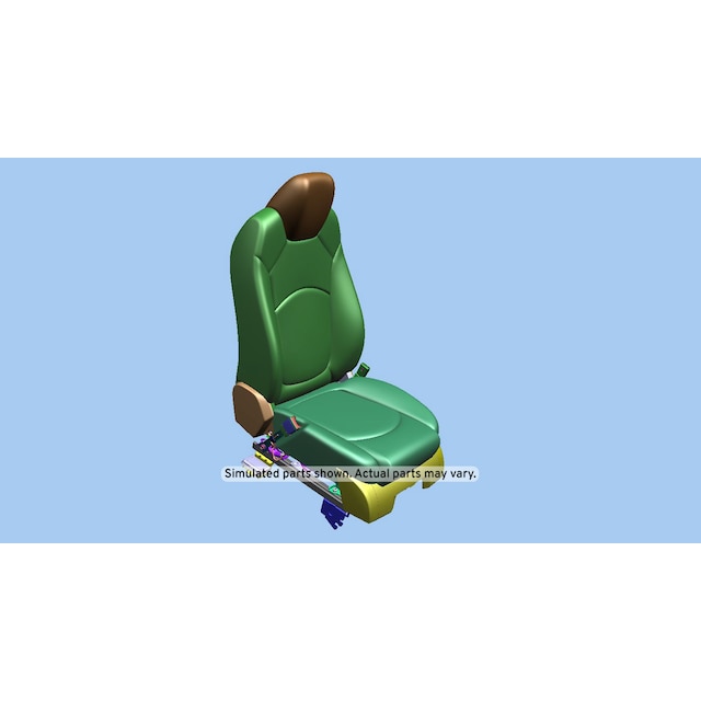GM Genuine Parts Ebony Driver Seat