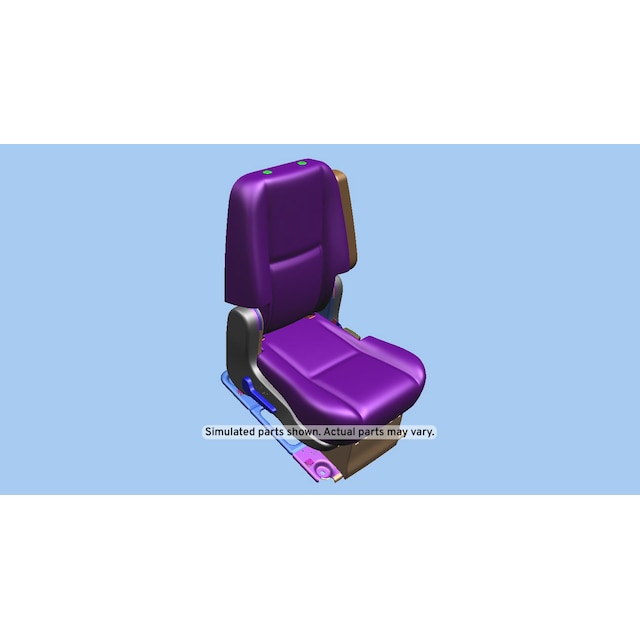 GM Genuine Parts Ebony Rear Passenger Side Seat