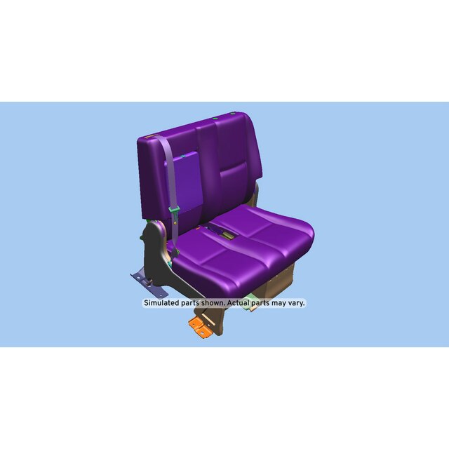 GM Genuine Parts Light Titanium Rear Driver Side Seat
