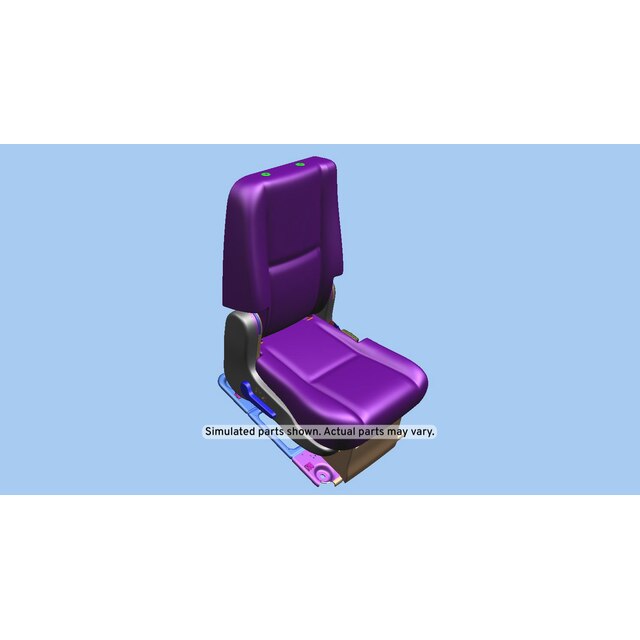 GM Genuine Parts Ebony Rear Passenger Side Seat