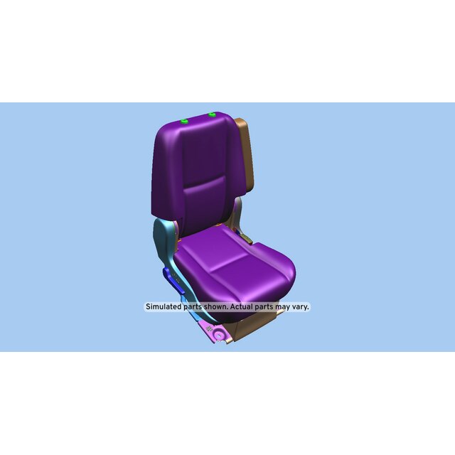 GM Genuine Parts Light Cashmere Rear Passenger Side Seat