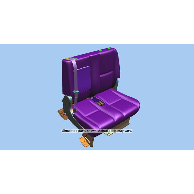 GM Genuine Parts Light Titanium Rear Driver Side Seat