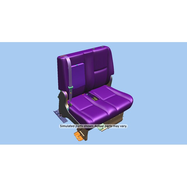 GM Genuine Parts Light Titanium Rear Driver Side Seat