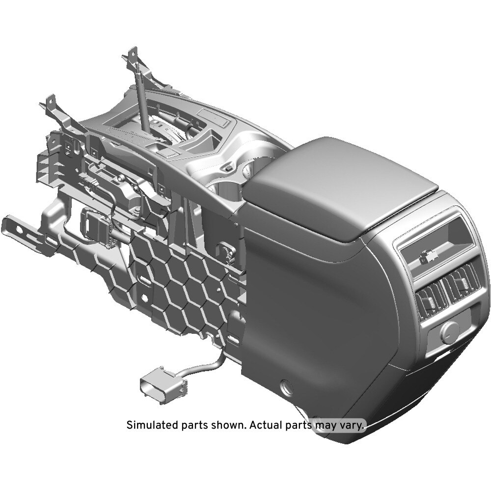 GM Genuine Parts Shale Front Floor Console