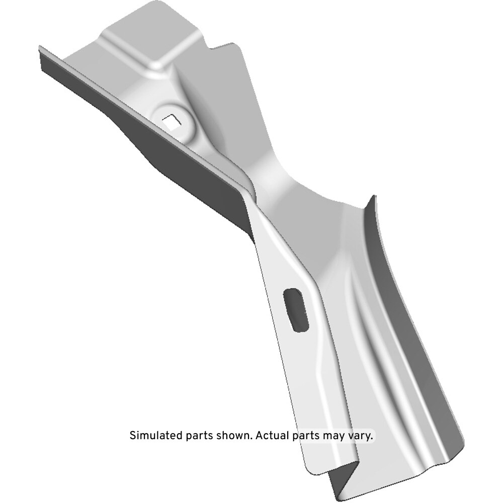 GM Genuine Parts Driver Side Body Side Outer Panel Rear Upper Extension