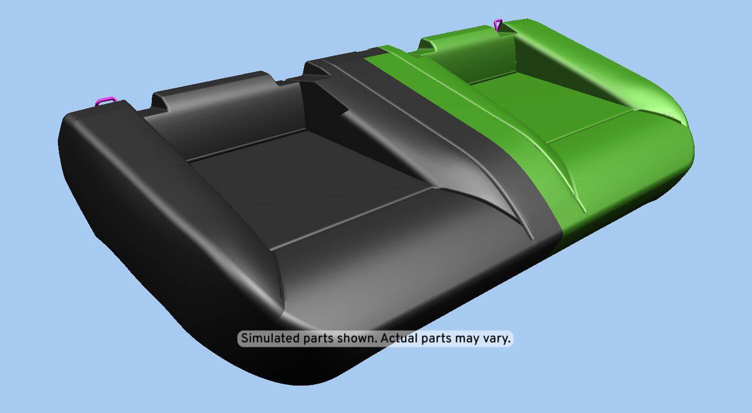 GM Genuine Parts Light Gray Rear Seat Cushion
