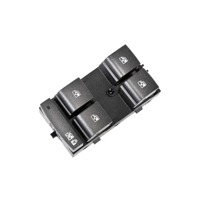 GM Genuine Parts Dark Argent Metallic Front Driver Side Door Window and Multi-Function Switch
