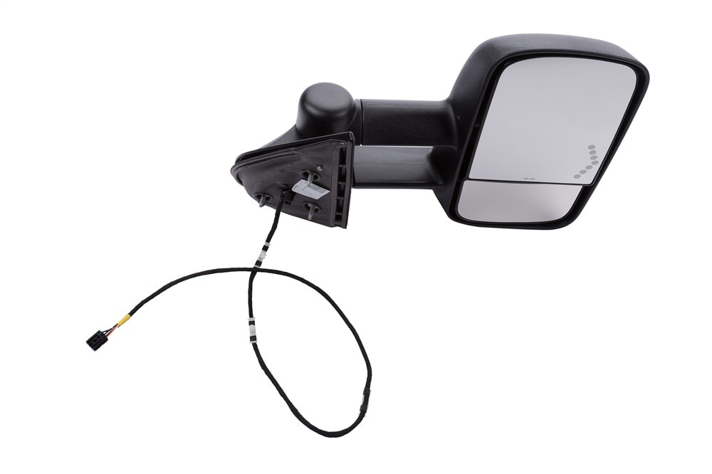 GM Genuine Parts Passenger Side OutSide Mirror Assembly in Black