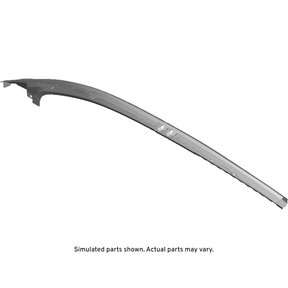 GM Genuine Parts Passenger Side Roof Outer Side Rail