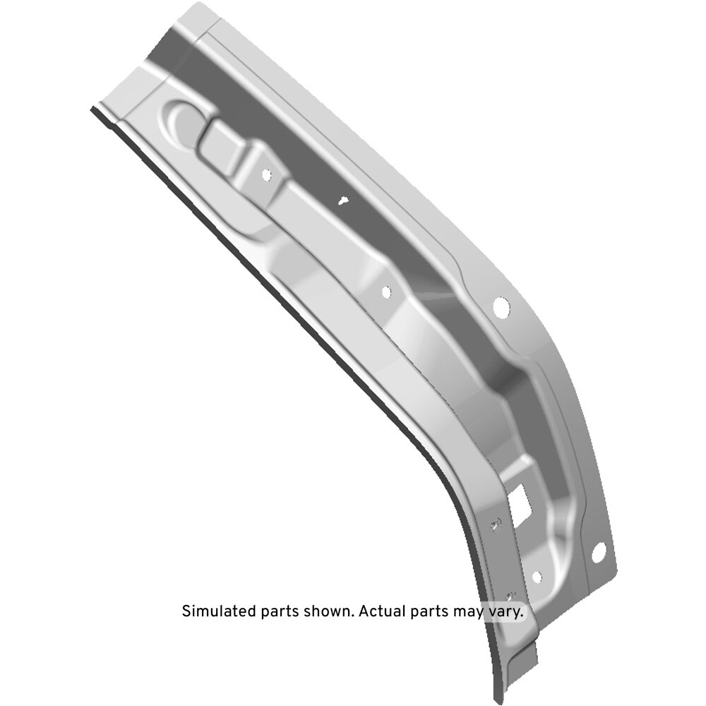GM Genuine Parts Passenger Side Body Side Outer Panel Rear Lower Extension