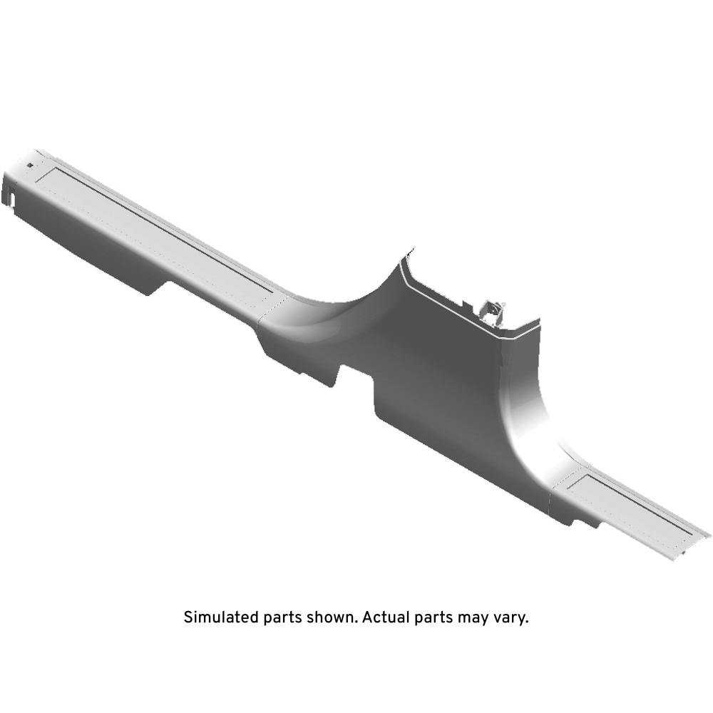 GM Genuine Parts Shale Passenger Side Door Sill Garnish Molding