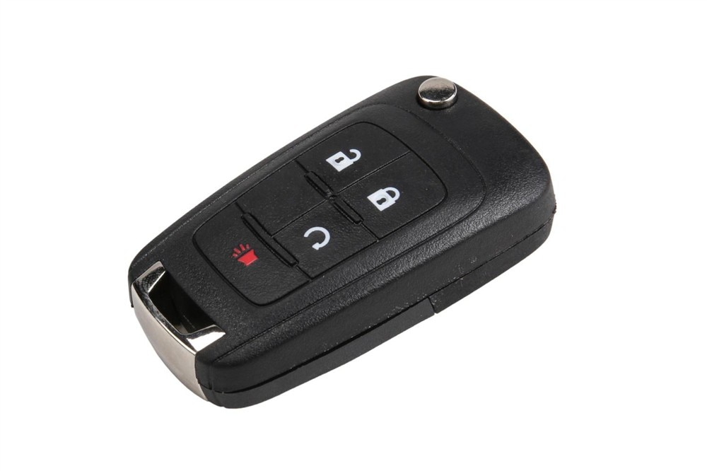 GM Genuine Parts Folding Door Lock and Ignition Lock Key with Transmitter (Programming Required)