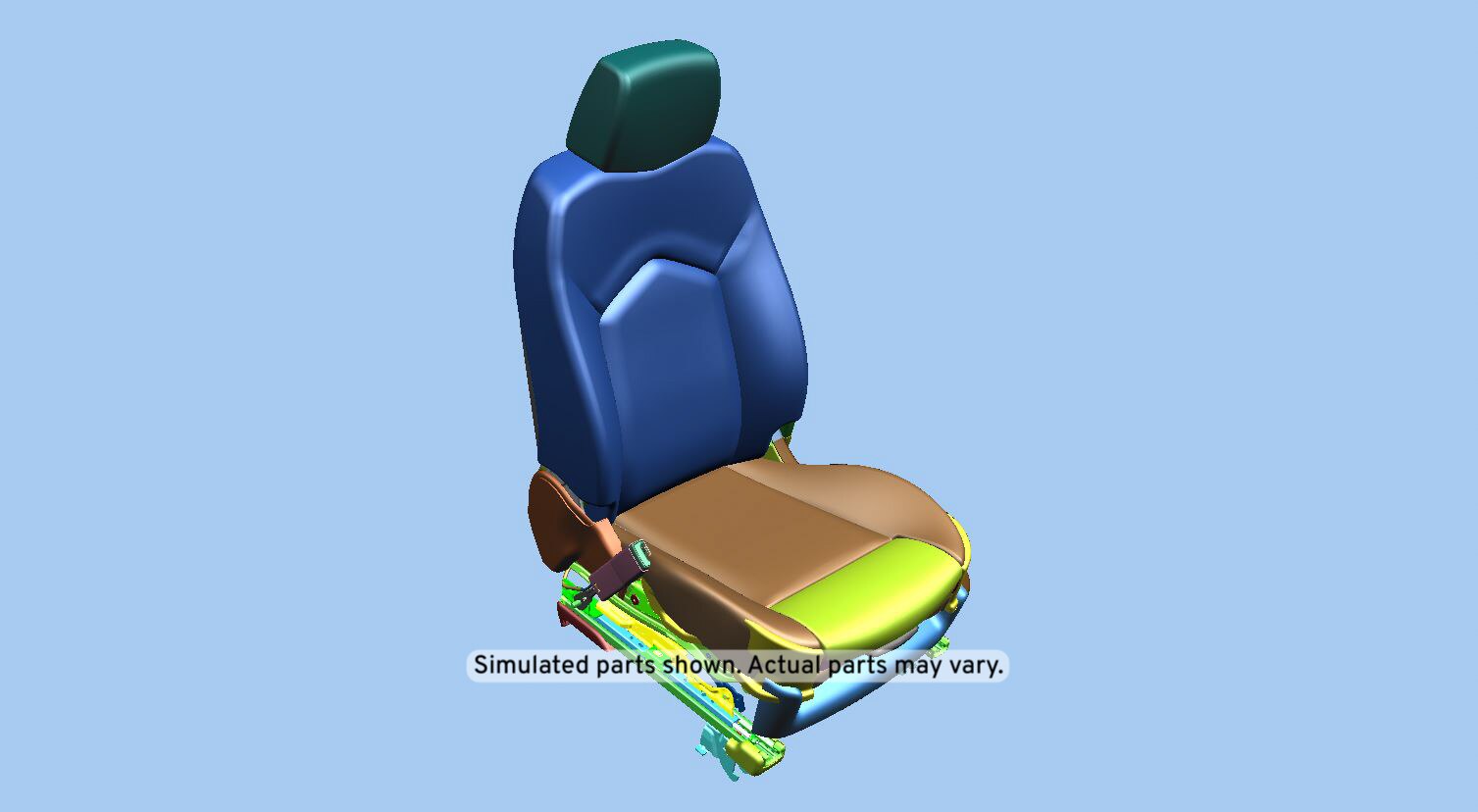 GM Genuine Parts Shale Driver Seat