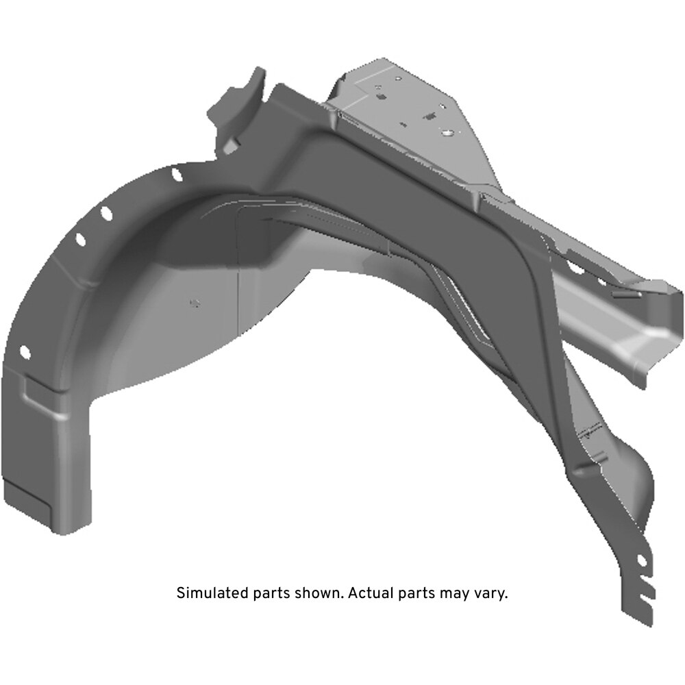 GM Genuine Parts Rear Driver Side Wheelhouse Inner Panel