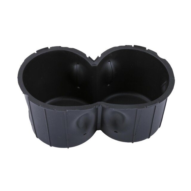 GM Genuine Parts Black Carbon Metallic Front Floor Console Cup Holder Liner