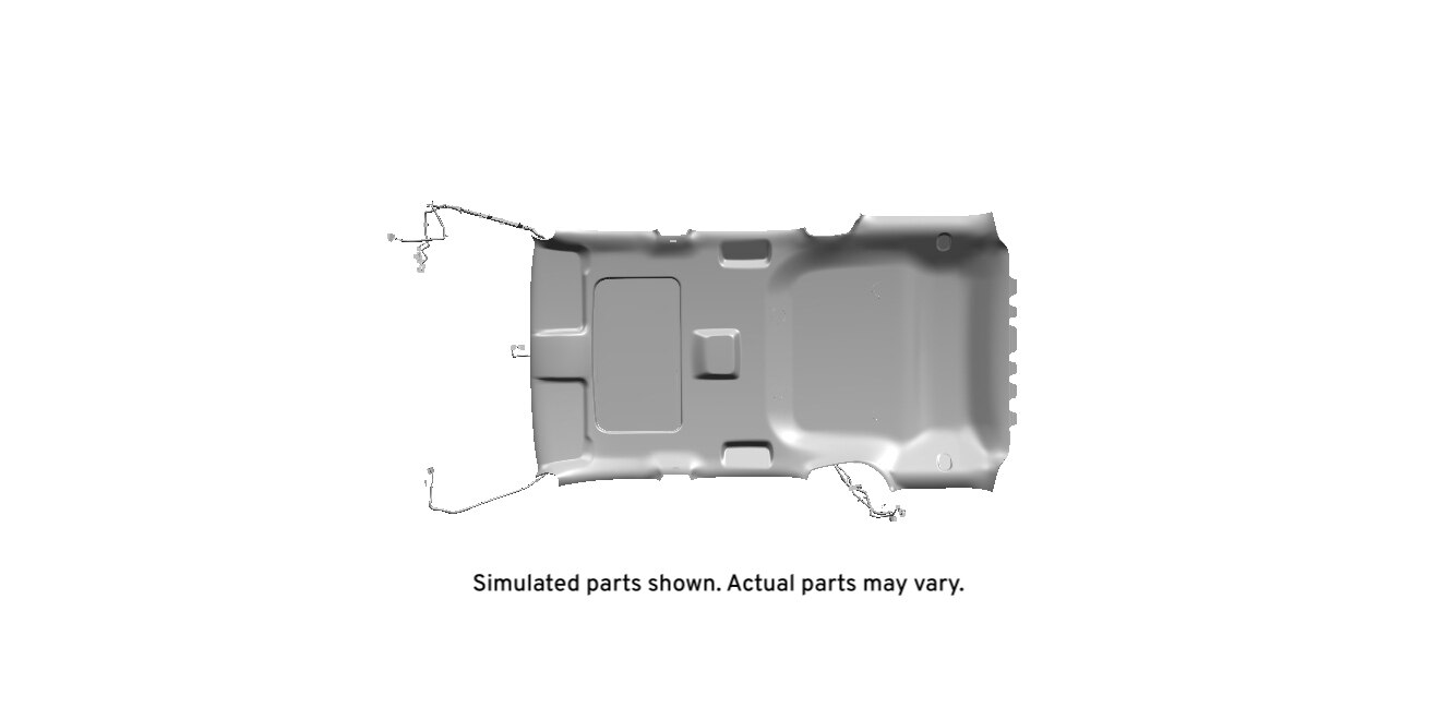 GM Genuine Parts Very Light Linen Headliner