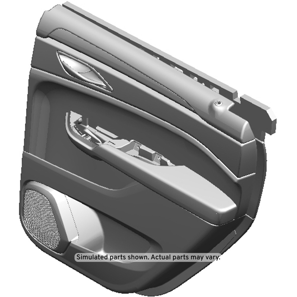 GM Genuine Parts Shale Rear Passenger Side Door Trim