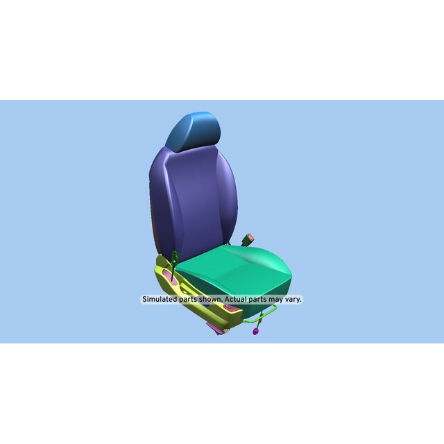GM Genuine Parts Medium Cashmere Passenger Seat
