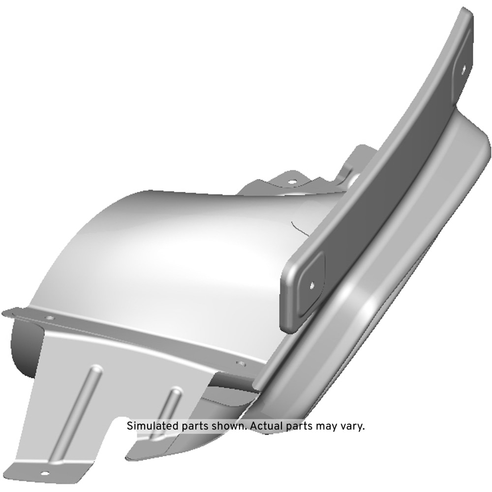GM Genuine Parts Passenger Side Bumper Tail Pipe Bezel
