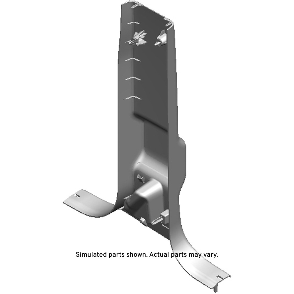 GM Genuine Parts Very Light Linen Driver Side Center Pillar Lower Garnish Molding