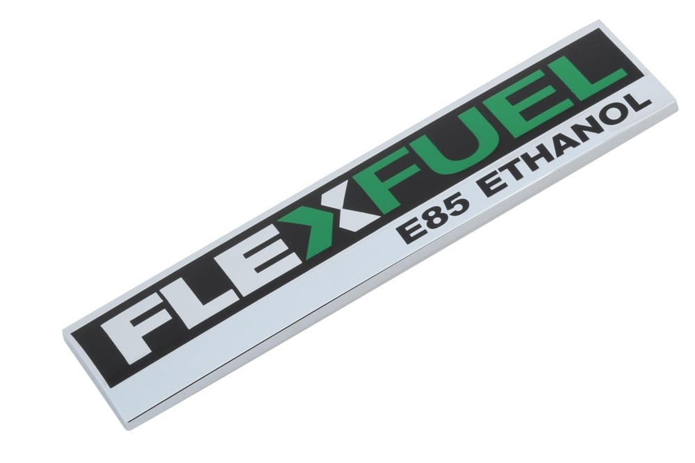 GM Genuine Parts Flex Fuel E85 Ethanol Emblem