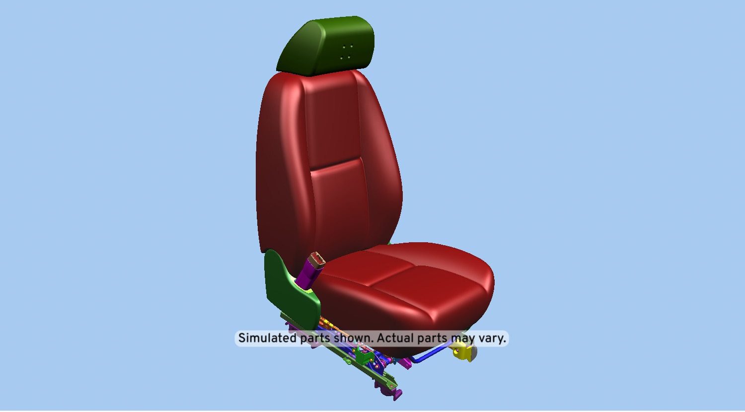 GM Genuine Parts Light Cashmere Driver Seat