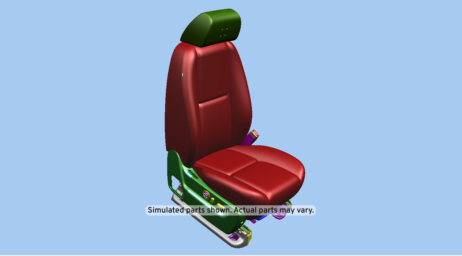 GM Genuine Parts Light Cashmere Passenger Seat